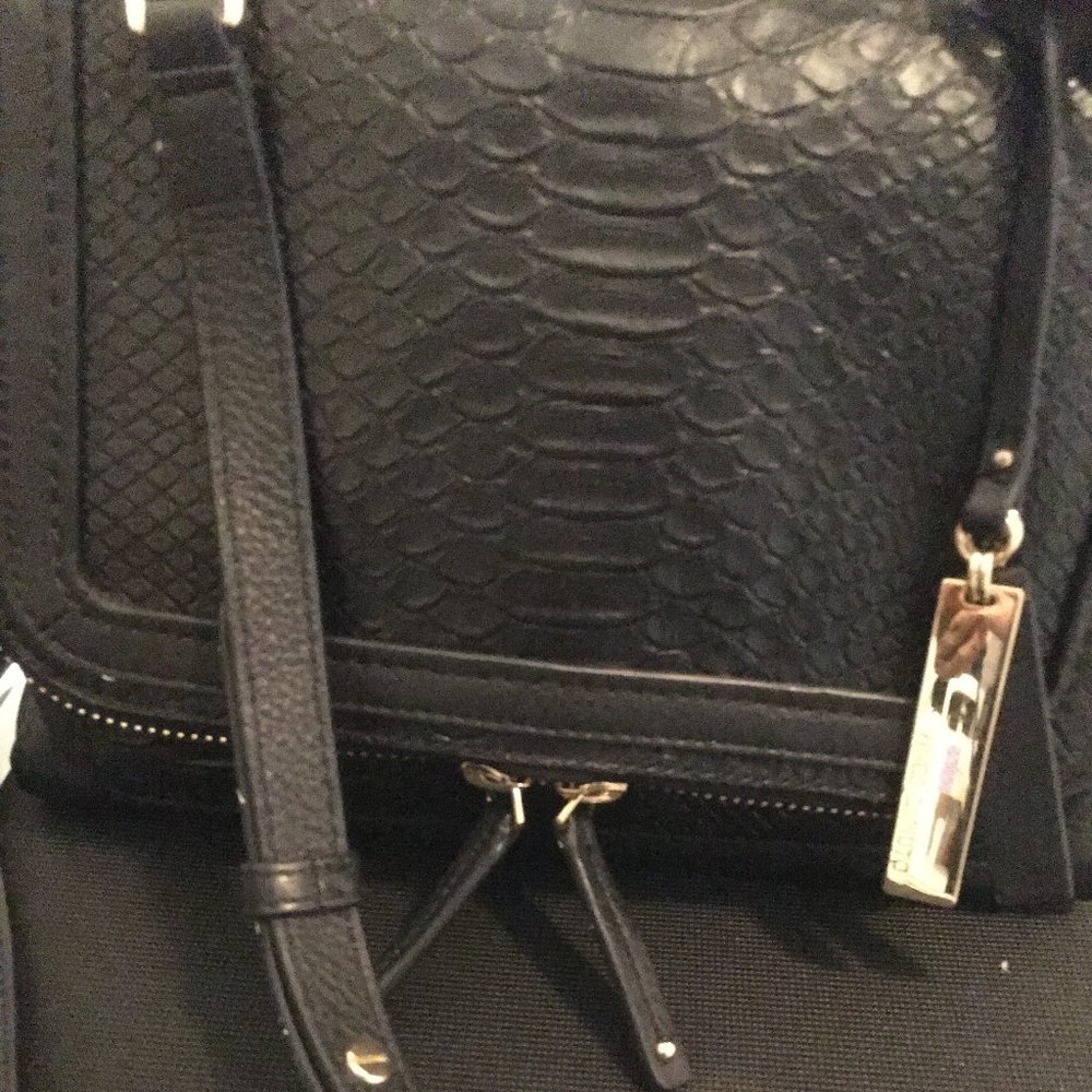 Black Leather Vince Camuto Purse